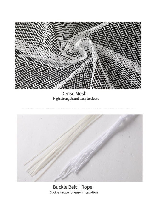 كيدل شبكة سلامة للأطفال للدرابزون ملائمة للشرفة ودرابزون باحة اللعب والدرج لحماية ألعاب الأطفال في الداخل والخارج - Image 5