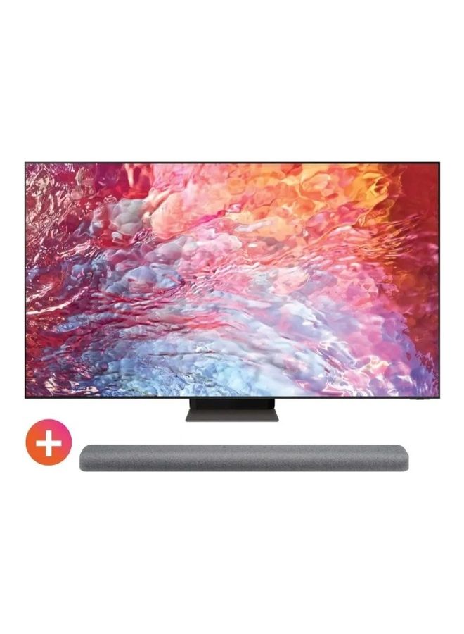 Samsung 65 Inch 8K Smart QLED TV with Built-in Receiver - 65QN700B with Samsung Wireless Sound Bar, 3.0 Channel, Black- HW-S50A 65QN700B Black - v1667642527/N53363592A_1