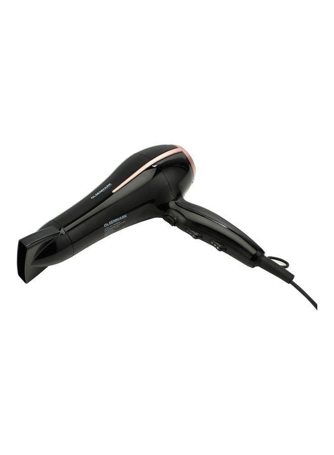 Olsenmark 2400 W Professional Hair Dryer With 1 Cool Function and 3 Level Heat Multicolour 300grams - Image 4