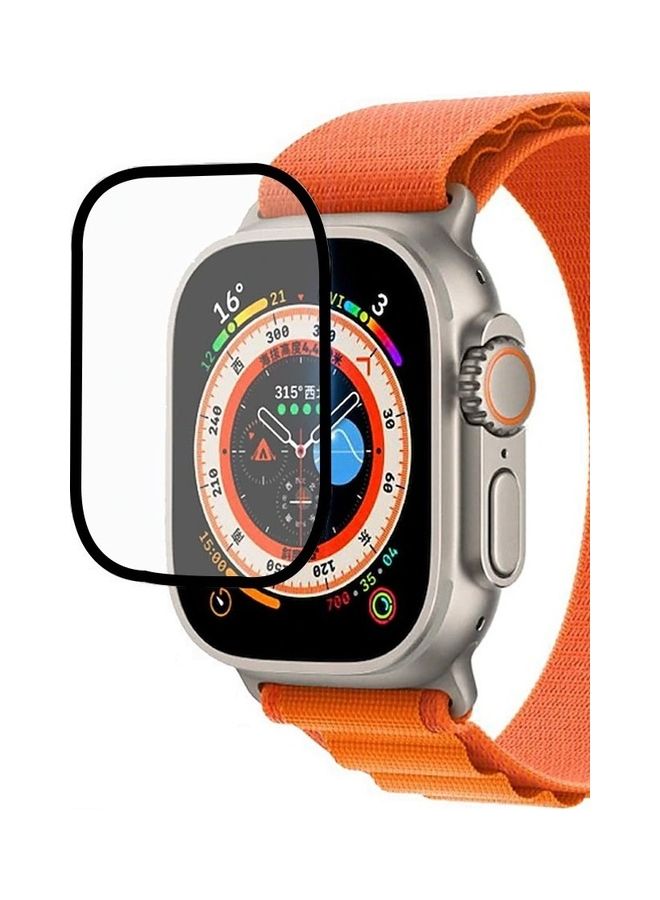 MARGOUN Apple Watch Ultra 49mm Screen Protector Tempered Glass 9H Anti-Scratch Full Coverage Transparent HD Film Clear - Image 1