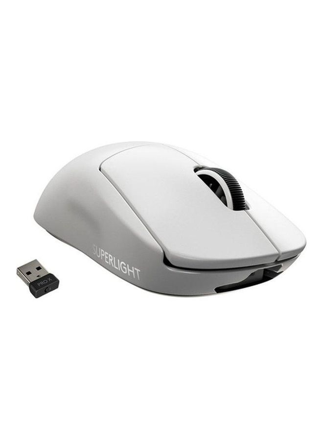 Logitech Pro X Gaming Mouse Wireless White  - Image 1