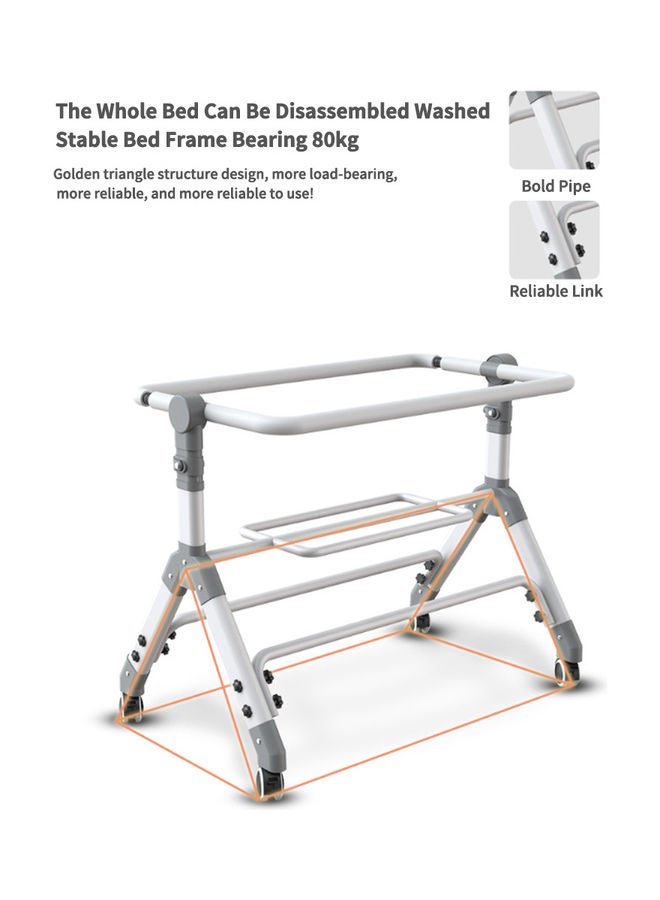 كيدل سرير أطفال متعدد الخصائص وسهل التنظيف والطي للمساحات الكبيرة - Image 4