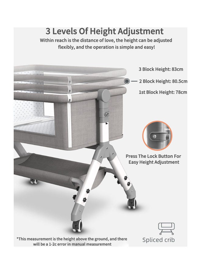 كيدل سرير أطفال متعدد الخصائص وسهل التنظيف والطي للمساحات الكبيرة - Image 5
