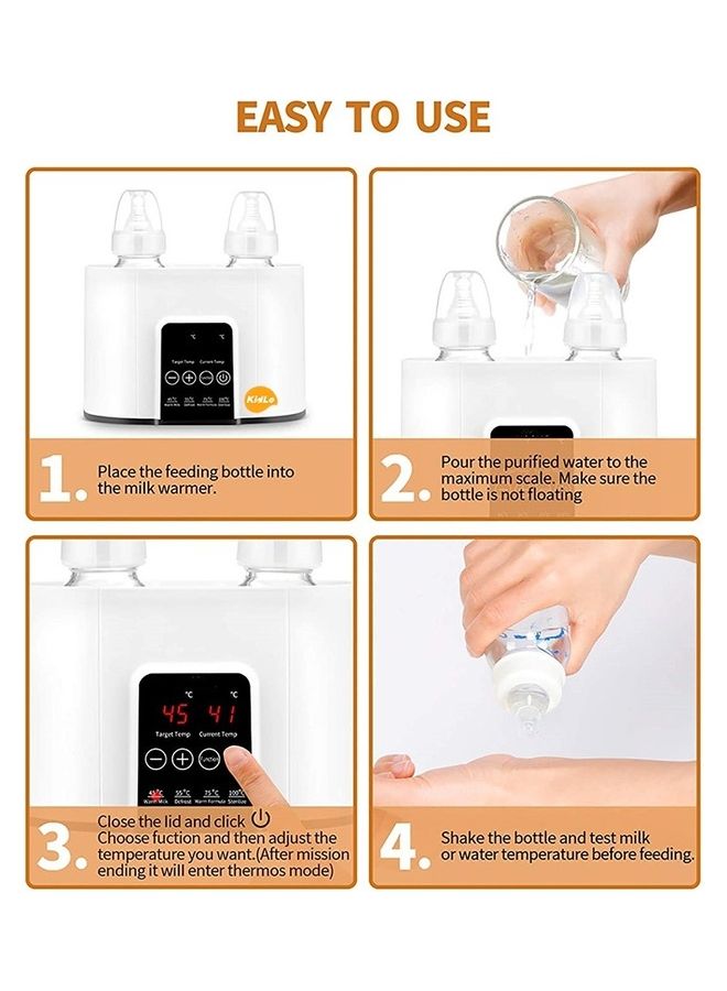 4 In 1 Multifunctional Intelligent Thermostatic Double Bottle Warmer - v1667664117/N53363821A_7