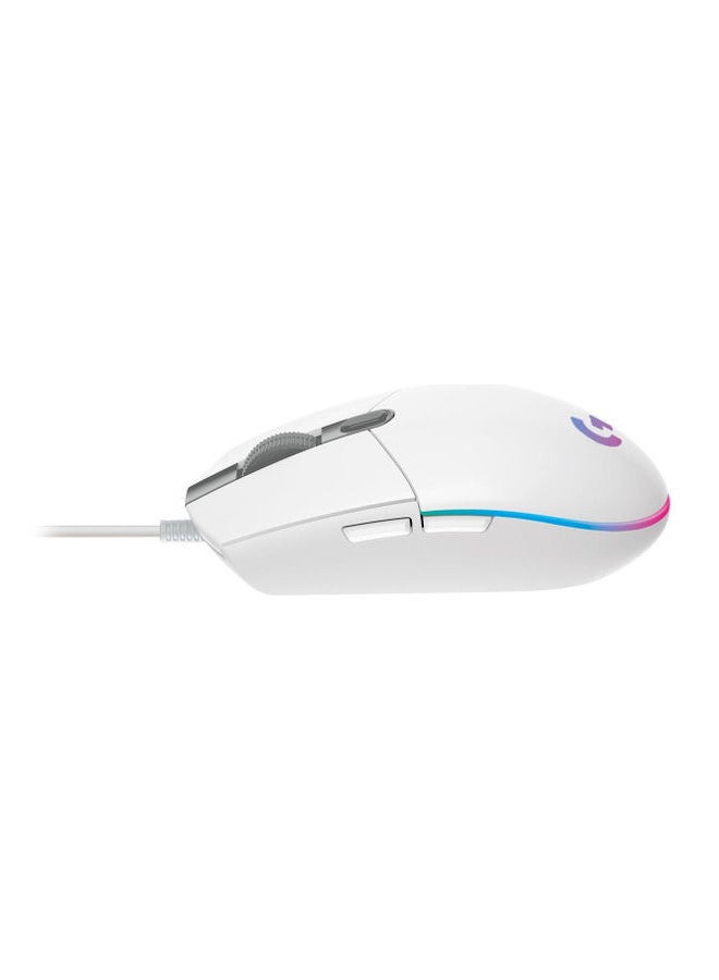 Logitech - G203 Lightsync Gaming Mouse White - Image 1