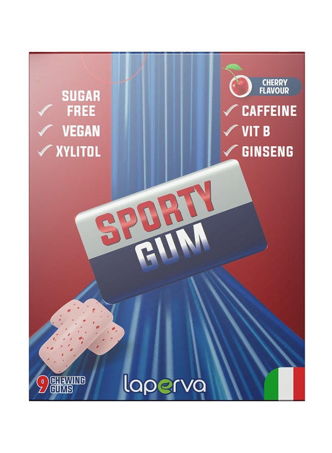 Laperva Sporty Gum Cherry - 9 Chewing Gum 