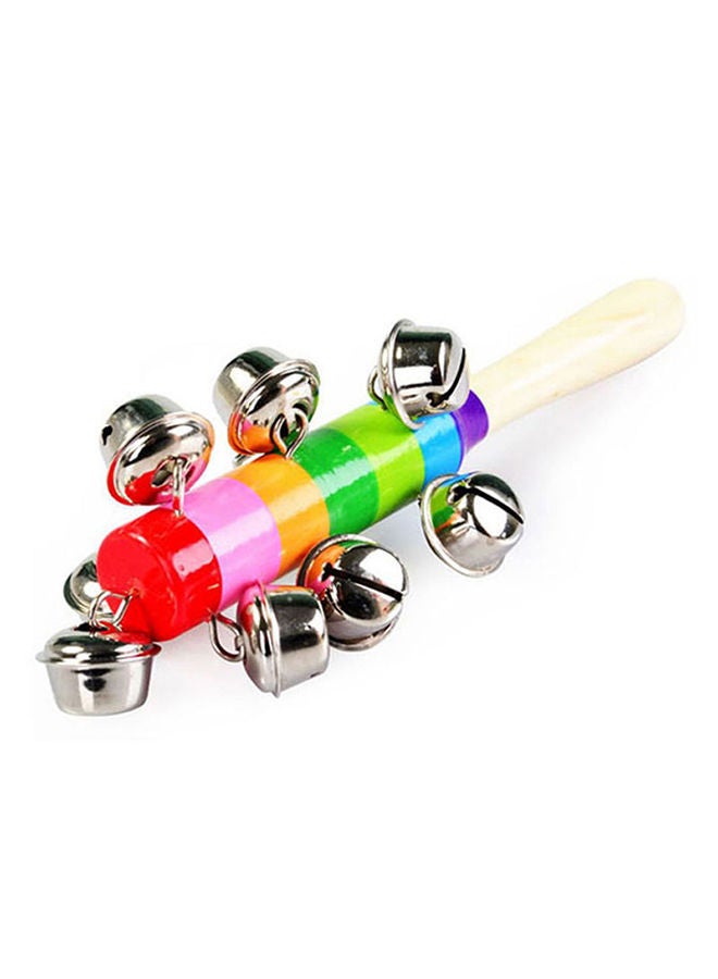Baby Rattle Ring Wooden Handbell Baby Toys Musical Instruments Education Toy - Image 3