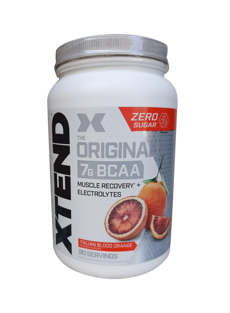 SCIVATION Xtend No Suger The Original 7G Bcaa Muscle Recovery + Electrolytes Italian Blood Orange Naturally &Artificially Flavored 1.33 Kg 90-Serving 
