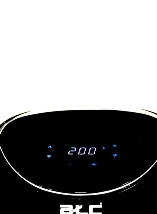 ايه تي سي - مقلاة هوائية كهربائية 5.5 L 2000 W H-AF020A أسود/فضي - Image 1