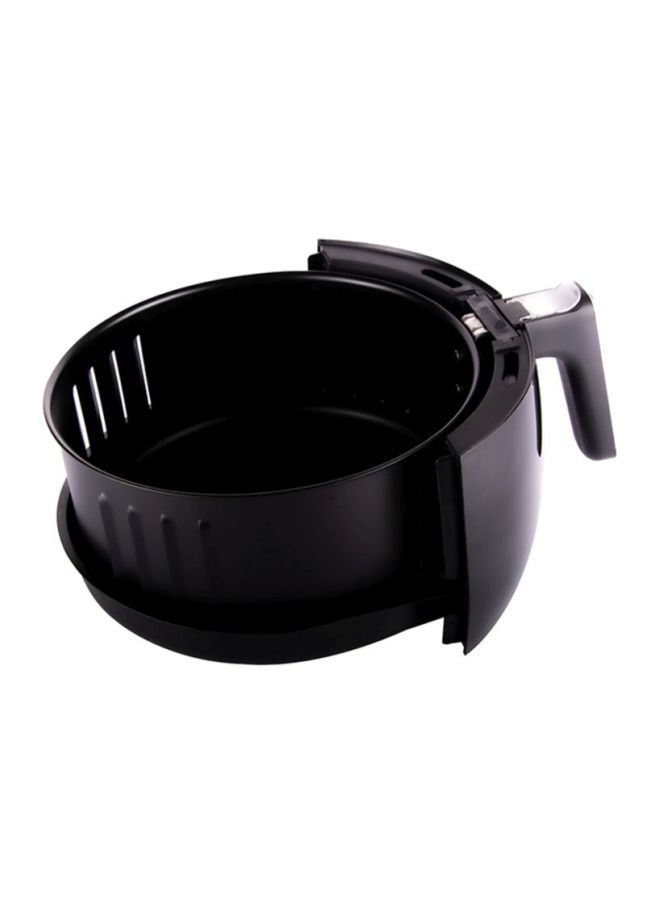 ايه تي سي - مقلاة هوائية كهربائية 5.5 L 2000 W H-AF020A أسود/فضي - Image 1