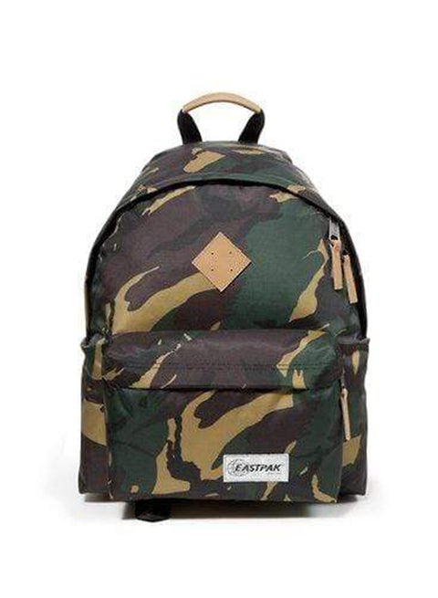 Zipper Closure Padded Pak'r Backpack Into Camo