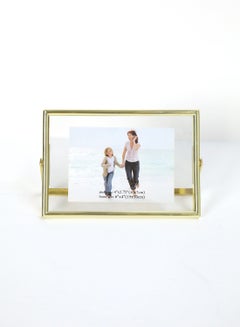 Tabletop Photo Frames With Outer Frame Gold outer frame size: L15.7xH10.7xT1cm for photo size: 4x6inch