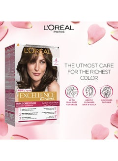 Excellence Creme Triple Care Color, 4 Brown 192ml - v1667809854/N11266000A_2