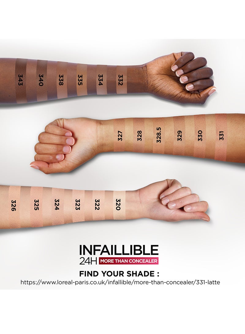 L'OREAL PARIS - Infallible More Than Concealer 334 Walnut - Image 1