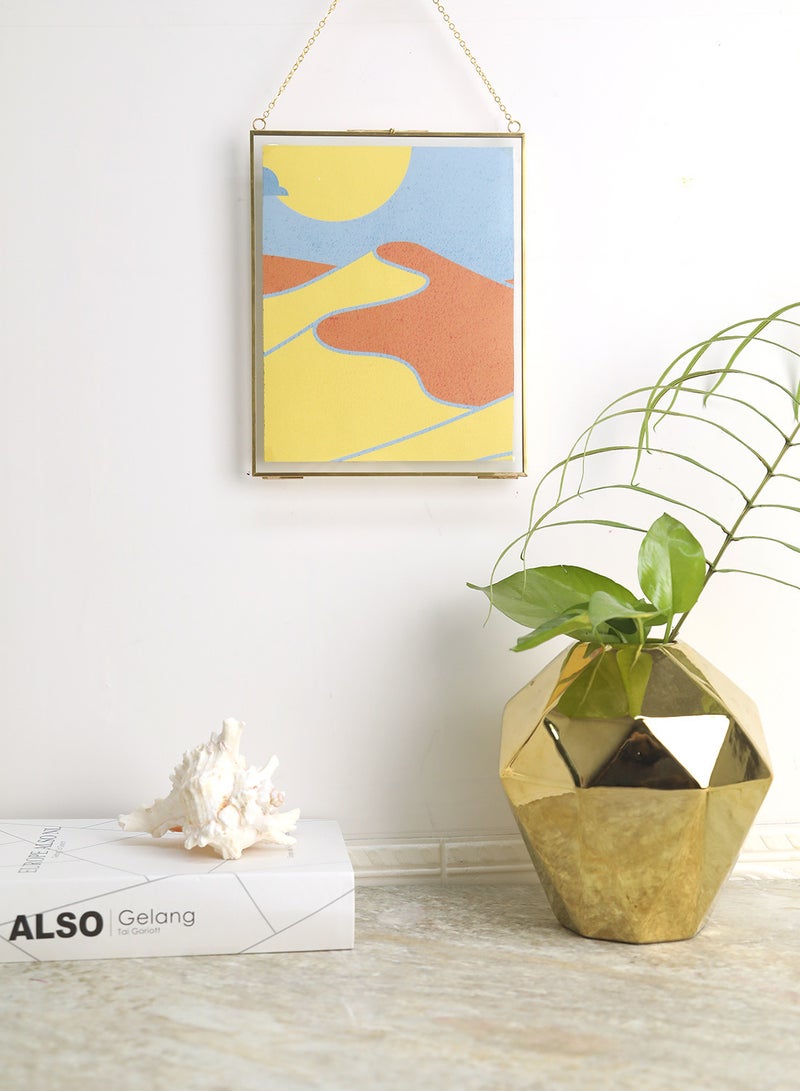 Switch Wall Frames With Outer Frame Antique Gold outer frame size: L20.3xH25.4xT1cm for photo size <19x24cm  - Image 1