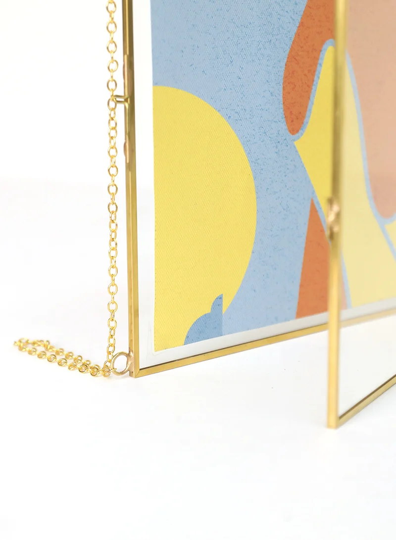 Switch Wall Frames With Outer Frame Antique Gold outer frame size: L28xH35xT1cm for photo size <27x34cm