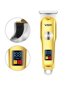 V-290 Professional Electric Rechargeable LED Display Best Hair Trimmer Gold/Silver - v1667824250/N52270877A_6