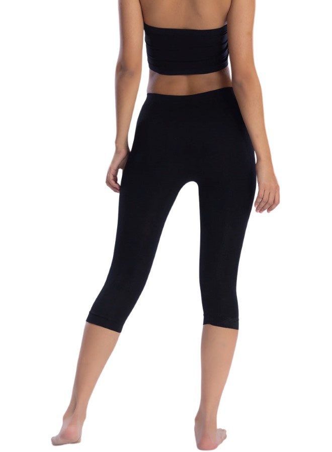 Carina Wear Carina Wear Legging Bermuda-N- Black - Image 4