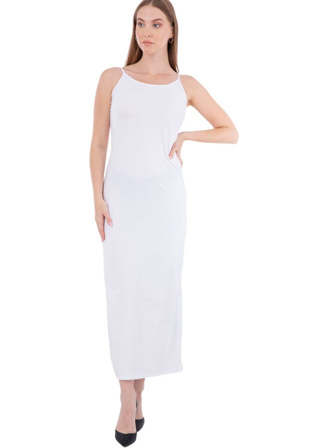 Carina Wear Carina Wear Cami Dress Long M4557- White  - Image 1