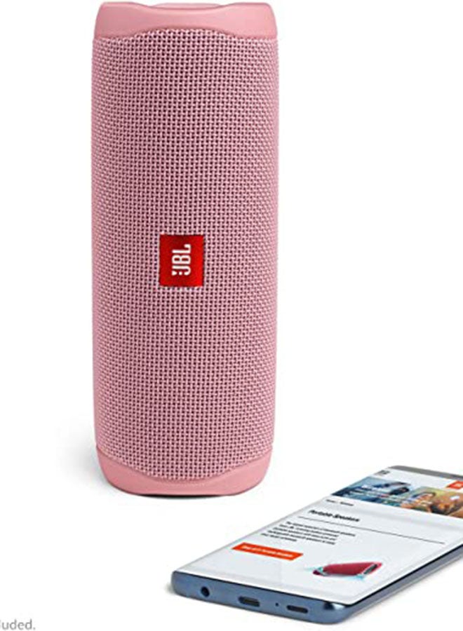 JBL Flip 5 Portable Bluetooth Speaker Pink - Image 5