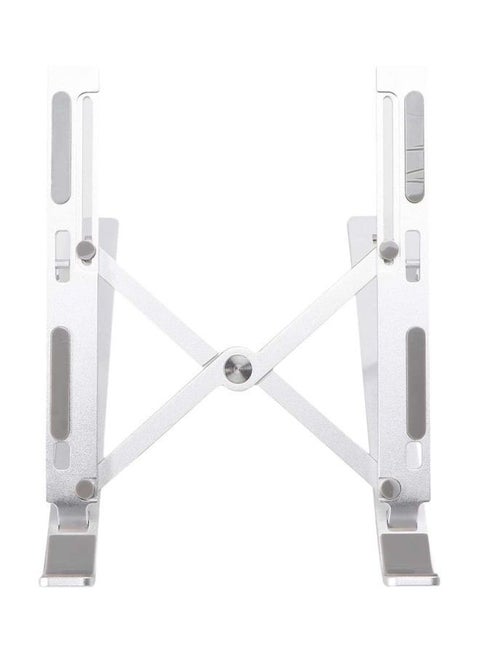 Portable Aluminium Alloy Laptop Stand Silver