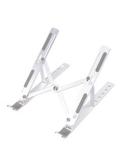 Generic Portable Aluminium Alloy Laptop Stand Silver  - Image 3