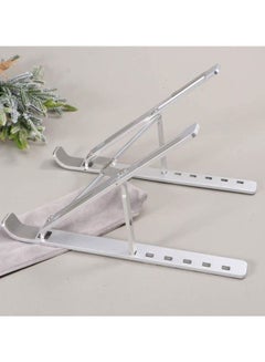 Generic Portable Aluminium Alloy Laptop Stand Silver  - Image 5