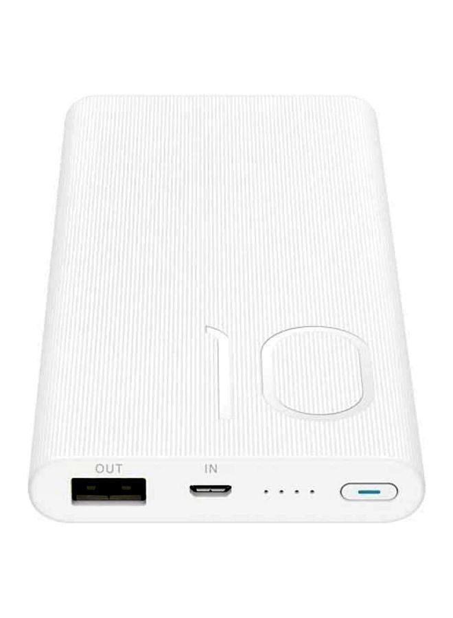 Honor - 10000.0 mAh Portable Power Bank White - Image 1