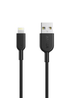 PowerlineII With Lightning Connector 3ft Black