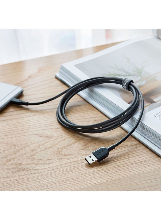 Powerline II with lightning Connector 6ft Black