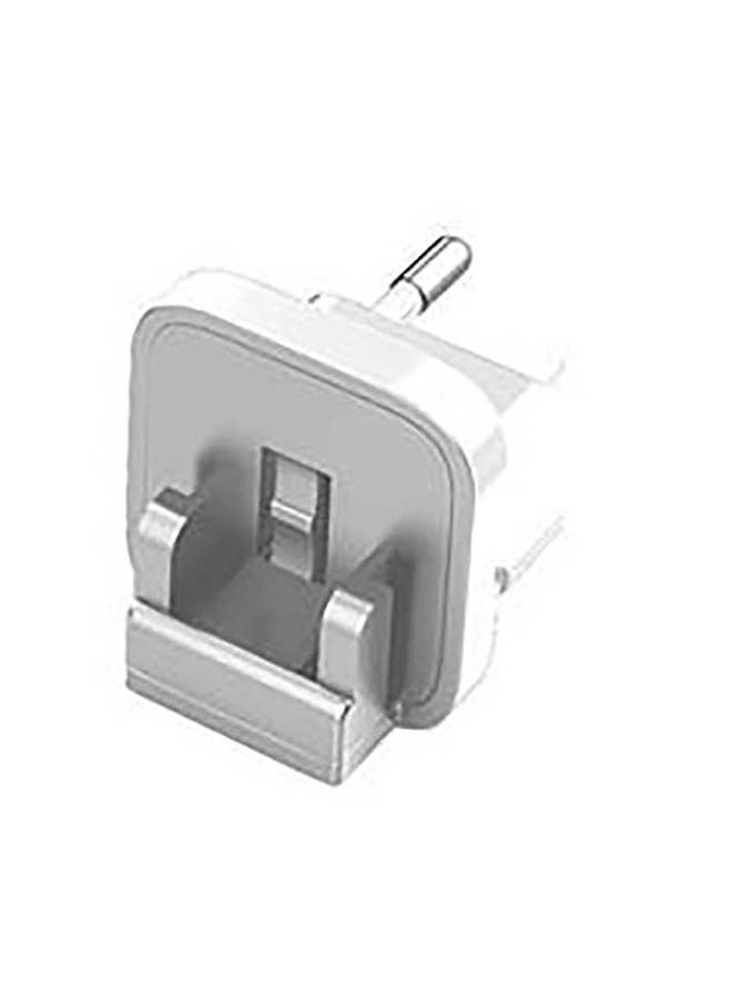 Energizer - Ultimate 38W Fast Charging QualComm Wall Charger, 20W Power Delivery Type-C Output And 18W QC USB-A Output, International Plugs, Universal Compatibility Silver - Image 1