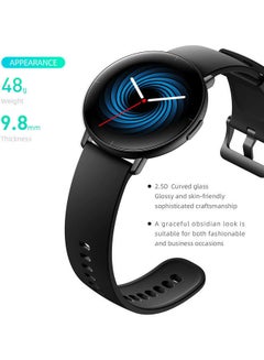 Mibro Lite Smartwatch With Fitness Tracker Black  - Image 3