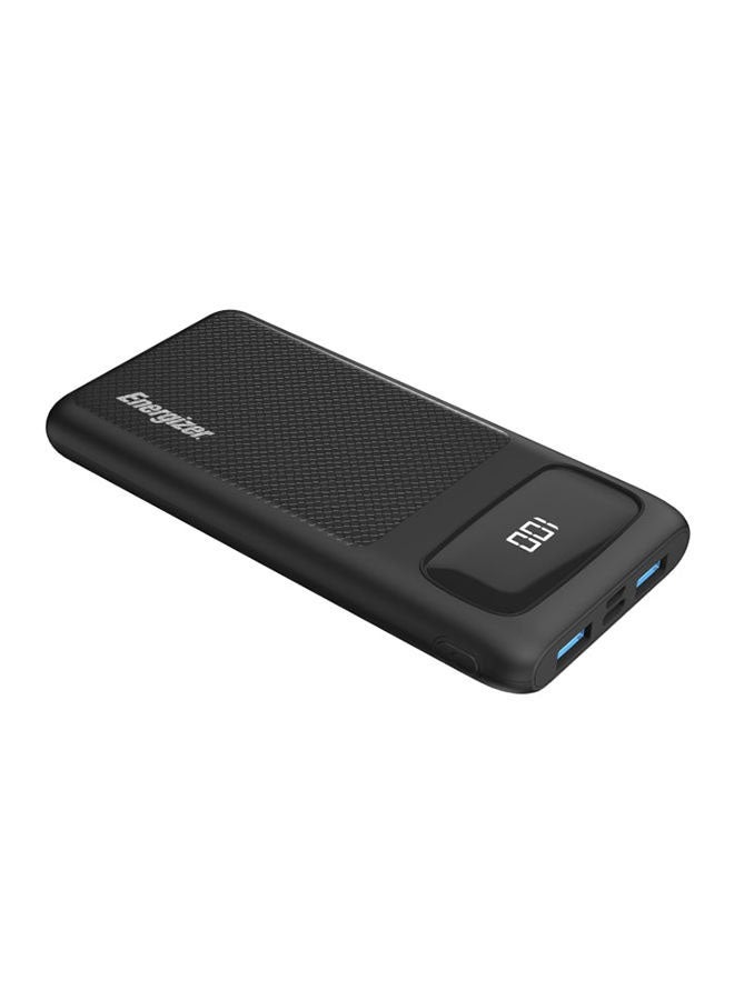 10000 mAh Power Bank 10000mAH USB-C PD 20W + Dual USB-A 18W Output - USB-C Micro Input Ports and LCD Display Black - v1667826527/N53301050A_1