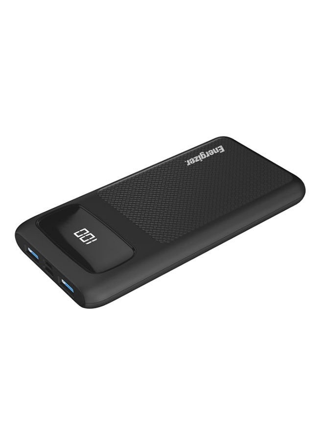 Energizer 10000 mAh Power Bank 10000mAH USB-C PD 20W + Dual USB-A 18W Output - USB-C Micro Input Ports and LCD Display Black  - Image 5