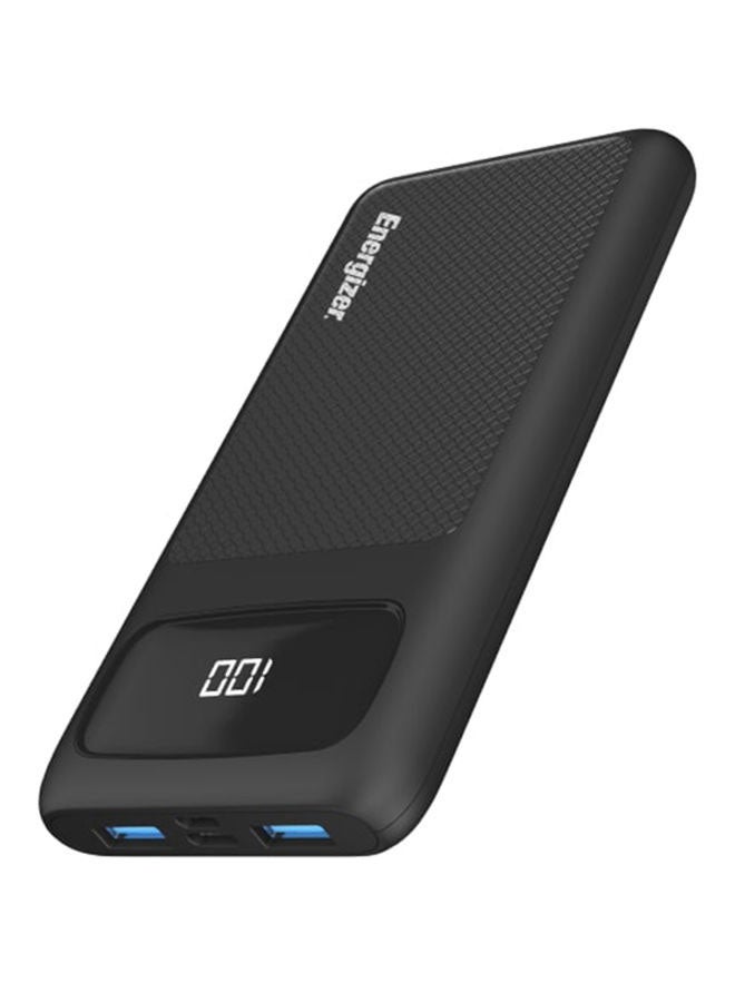 10000 mAh Power Bank 10000mAH USB-C PD 20W + Dual USB-A 18W Output - USB-C Micro Input Ports and LCD Display Black - v1667826528/N53301050A_6