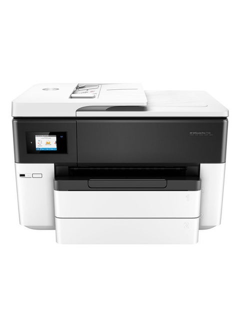 OfficeJet Pro 7740 All-In-One Printer With Scan/ Wi-Fi Function/Black,G5J38A White/Black