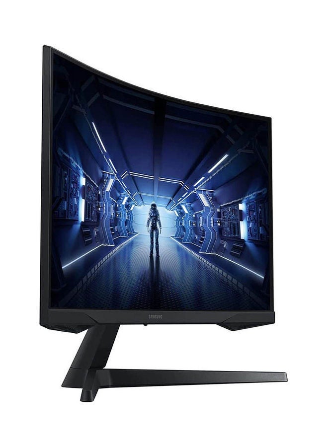 Samsung - 32 Inch Odyssey G5 Gaming Monitor with 1000R Curved Screen, 144Hz, 1ms, FreeSync Premium, QHD LC32G55TQWMXZN 32inch Black - Image 1