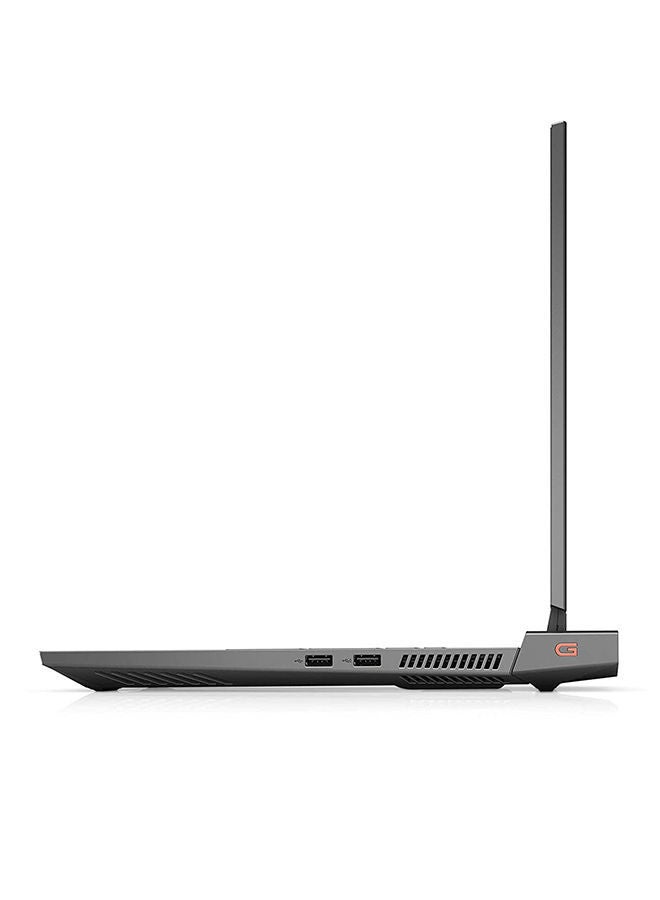 ديل - لابتوب G15 5511 للألعاب بشاشة مقاس 15.6 بوصة بدقة كاملة الوضوح بمعدل تحديث 120 هرتز وبمعالج إنتل كور i7-11800H الجيل 11 ثماني النواة وذاكرة رام 16 جيجابايت ومحرك أقراص SSD سعة 512 جيجابايت وبطاقة رسومات إنفيديا جيفورس RTX3050 بذاكرة من نوع GDDR6 سعة 4 جيجابايت ولوحة مفاتيح بإضاءة خلفية بلون برتقالي  ونظام تشغيل أوبونتو الإنجليزية/العربية رمادي شادو - Image 1