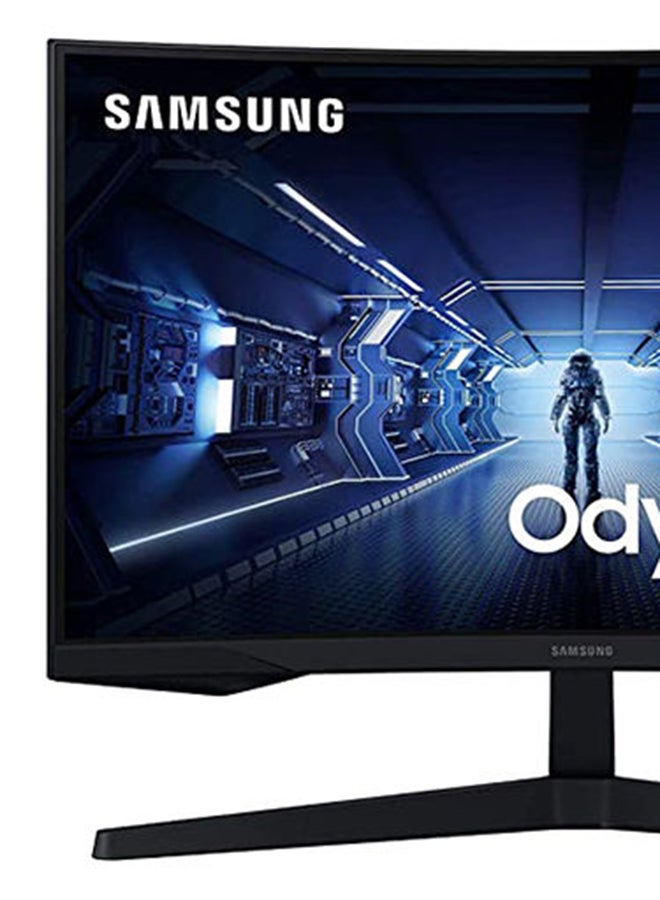 Samsung - 32 Inch Odyssey G5 Gaming Monitor with 1000R Curved Screen, 144Hz, 1ms, FreeSync Premium, QHD LC32G55TQWMXZN 32inch Black - Image 1