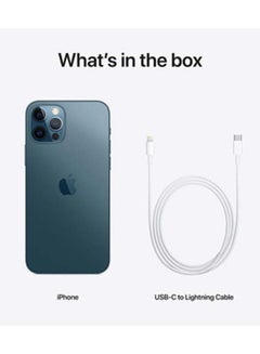 Apple iPhone 12 Pro With Facetime 128GB Pacific Blue 5G - Middle East Version  - Image 3