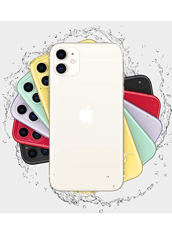 Apple - iPhone 11 White 128GB 4G LTE (2020 - Slim Packing) - Middle East Version - Image 1