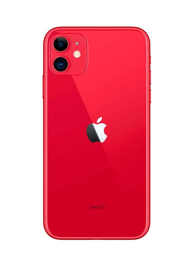 ابل  هاتف iPhone 11 (المنتج) باللون الأحمر بسعة 64 جيجابايت ويدعم تقنية 4G LTE (إصدار 2020 - تصميم نحيف) - إصدار عالمي - Image 3