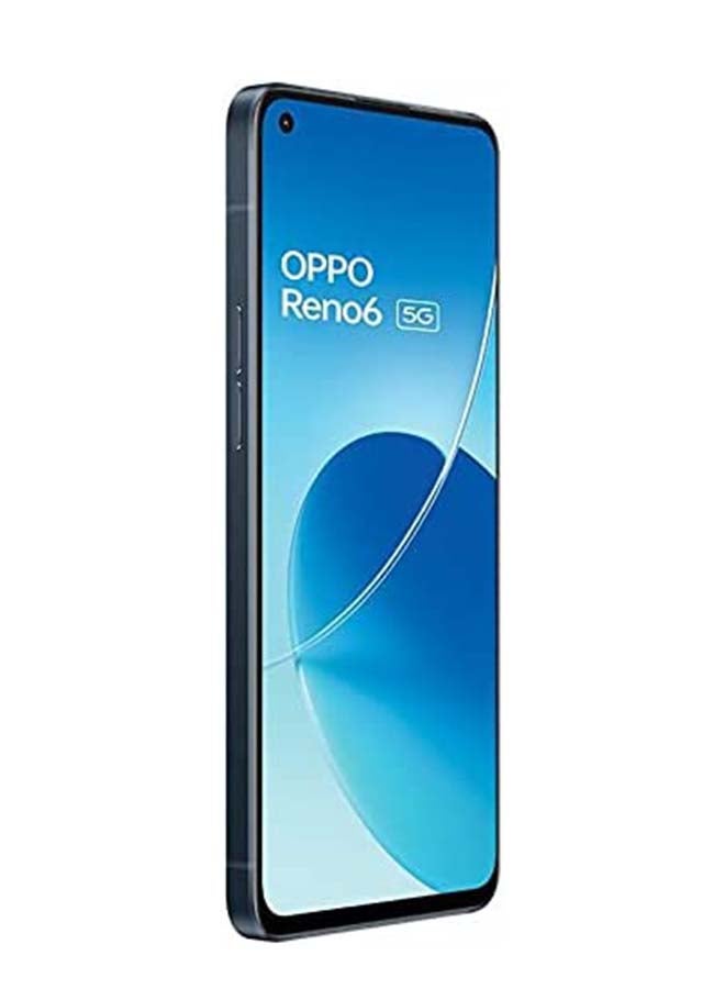 OPPO - Reno 6 Black Dual Sim 8GB RAM 128GB 4G LTE - Image 1