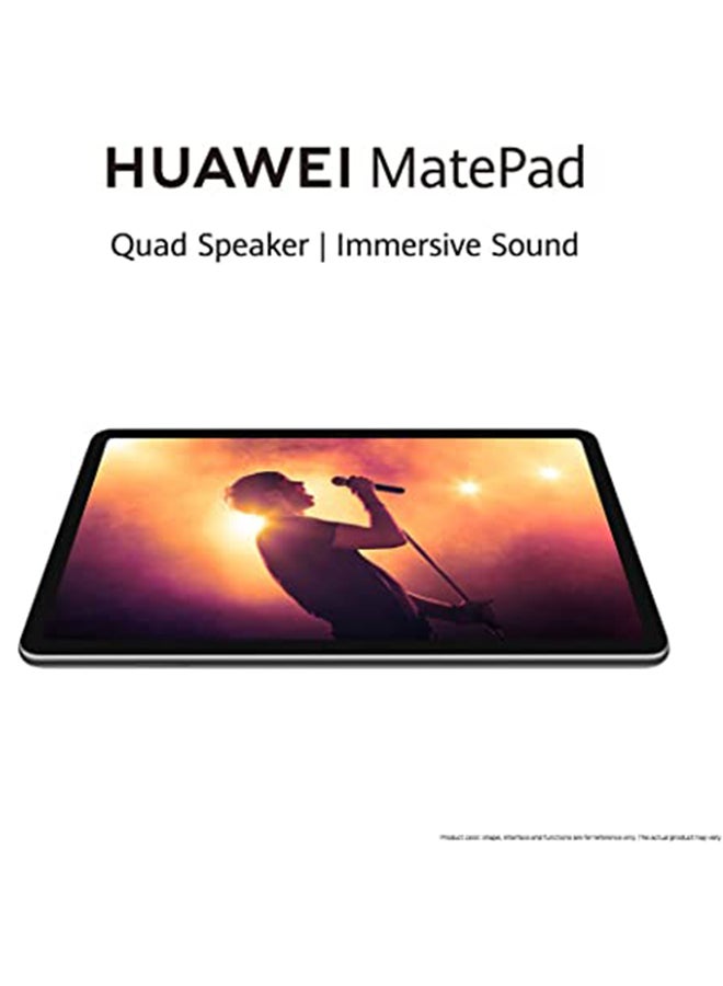 HUAWEI - Matepad 10.4-Inch 128GB 4GB LTE 2022 Inbox Keyboard Matte Grey - Image 1