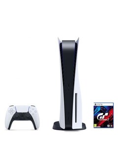 سوني قرص بلاي ستيشن 5 مع DualSense Black Gran Turismo 7 Standard PS5  - Image 1