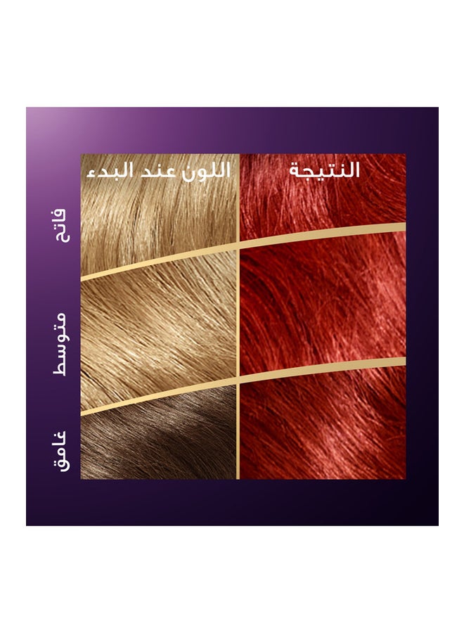 ويلا كريم صبغة كوليستون غني بالزيوت من ويلا أحمر نحاسي غني 77/44 142ملليلتر - Image 4