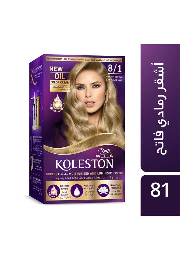 ويلا كريم صبغة كوليستون غني بالزيوت من ويلا أشقر رمادي فاتح 8/1 142ملليلتر - Image 2