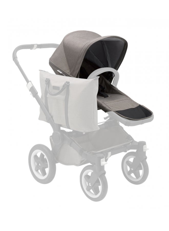 Bugaboo - Donkey 2 Duo Fabric Set Complete - Mineral Taupe - Image 1