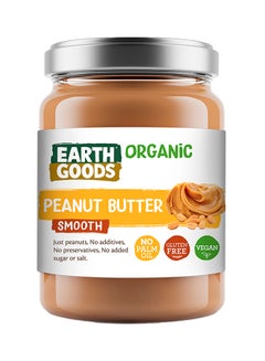 Earth Goods Organic Smooth Peanut Butter 400grams  - Image 1