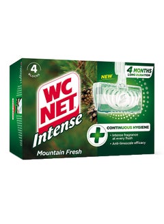 Wc Net Toilet Blocks Intense Mountain Fresh 4 Pieces 136grams  - Image 1